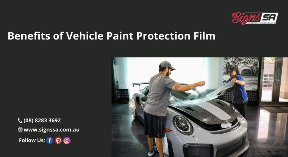vehicle paint protection film